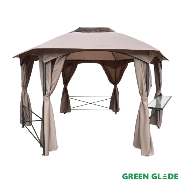Шатер-беседка Green Glade 72404 4х2,8х1,95 м полиэстер